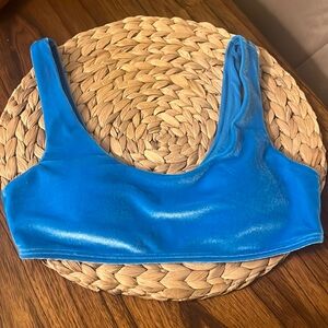 H&M velvety swim top US6